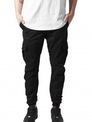 Мъжки карго панталон в черен цвят Urban Classics Cargo 
