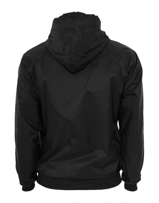 Мъжко яке с контрастни елементи Urban Classics blk/wht Мъжко яке с контрастни елементи Urban Classics blk/wht