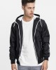 Мъжко яке с контрастни елементи Urban Classics blk/wht Мъжко яке с контрастни елементи Urban Classics blk/wht