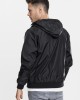 Мъжко яке с контрастни елементи Urban Classics blk/wht Мъжко яке с контрастни елементи Urban Classics blk/wht