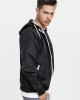 Мъжко яке с контрастни елементи Urban Classics blk/wht Мъжко яке с контрастни елементи Urban Classics blk/wht