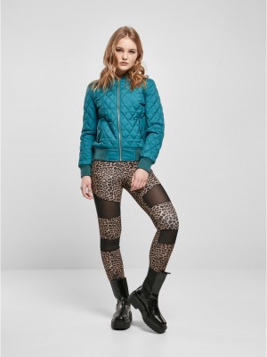 Дамско яке тип бомбър в син цвят Urban Classics Jacket