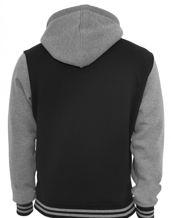 Мъжки суичър Urban Classics в сиво и черно