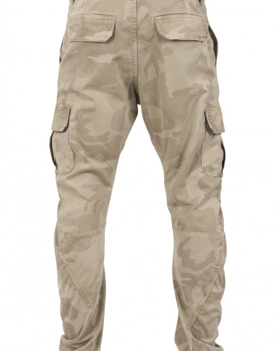 Мъжки камуфлажен карго панталон Urban Classics Sand Camo
