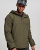 Мъжко яке Urban Classics без закопчаване в цвят маслина Мъжко яке Urban Classics без закопчаване в цвят маслина