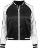 Дамско яке в черно и бяло от Urban Classics Ladies 3-Tone Souvenir Дамско яке в черно и бяло от Urban Classics Ladies 3-Tone Souvenir