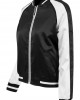 Дамско яке в черно и бяло от Urban Classics Ladies 3-Tone Souvenir Дамско яке в черно и бяло от Urban Classics Ladies 3-Tone Souvenir