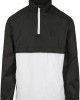 Мъжко яке ветровка Urban Classics blk/wht Мъжко яке ветровка Urban Classics blk/wht