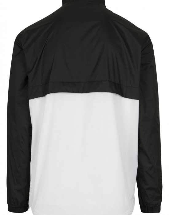 Мъжко яке ветровка Urban Classics blk/wht Мъжко яке ветровка Urban Classics blk/wht