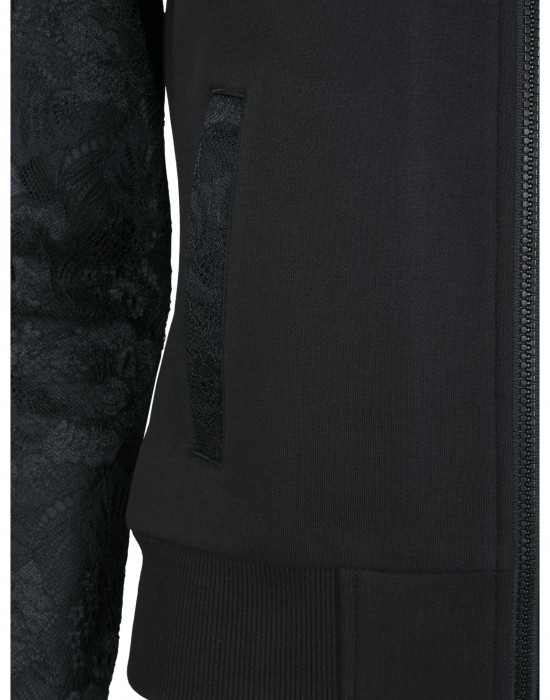 Дамско горнище тип бомбър Urban Classics Ladies Lace Bomber