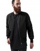 Мъжко черно яке тип бомбър Urban Classics blk/blk Мъжко черно яке тип бомбър Urban Classics blk/blk