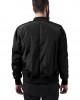 Мъжко черно яке тип бомбър Urban Classics blk/blk Мъжко черно яке тип бомбър Urban Classics blk/blk