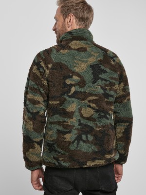 МЪЖКО ЯКЕ ОТ ПЛЮШЕН ПОЛАР В КАМУФЛАЖ BRANDIT WOODLAND