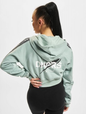 Дамски суичър в цвят мента Dangerous DNGRS Cumulus