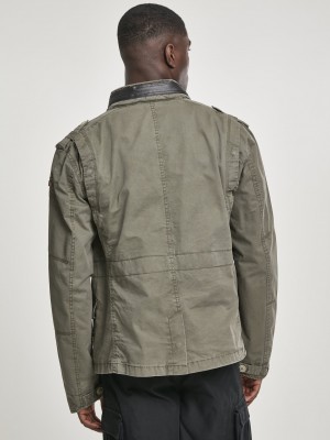 Мъжко яке в цвят маслина Brandit Britannia