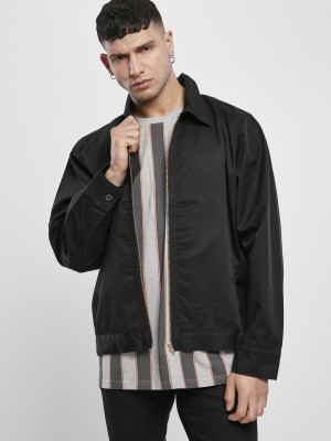 Мъжко тънко яке Urban Classics Workwear в черен цвят