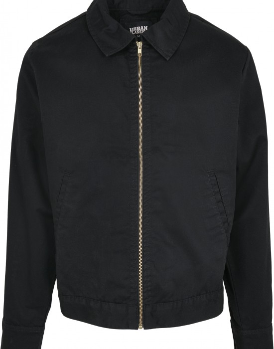 Мъжко тънко яке Urban Classics Workwear в черен цвят