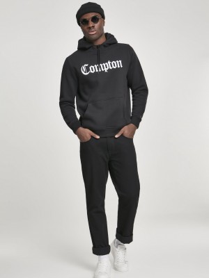 Суичър в черен цвят Mister Tee Compton
