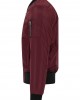 Мъжко яке тип бомбър в цвят бордо Urban Classics burgundy/black