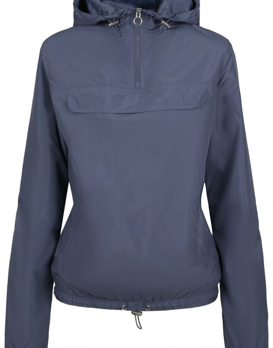 Дамско яке в синьо от Urban Classics Ladies Basic Pull Over Jacket 