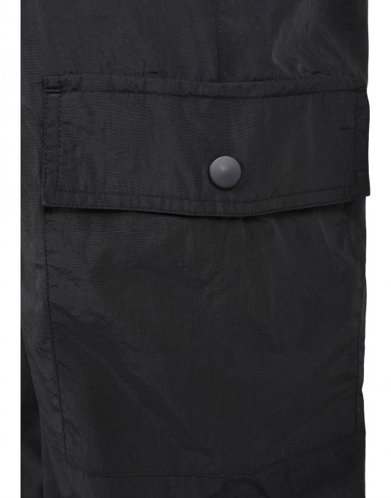 Мъжки карго панталони в черно Urban Classics Cargo Nylon Track