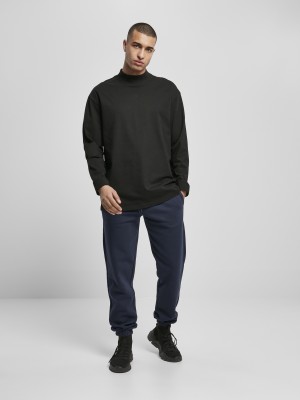 Мъжко долнище в тъмносин цвят Urban Classics Basic Sweatpants 2.0 