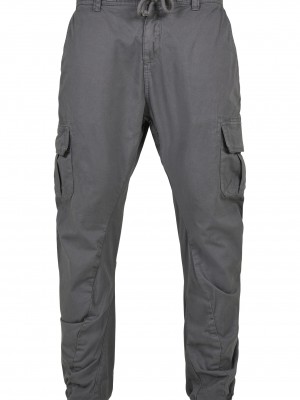 Мъжки карго панталон в тъмносиво Urban Classics Cargo Jogging