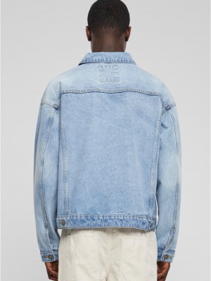 Мъжко дънково яке Urban Classics Boxy Denim light blue washed