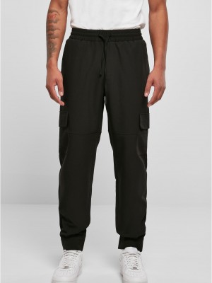 Мъжки карго панталон в черен цвят Urban Classics Military Pants