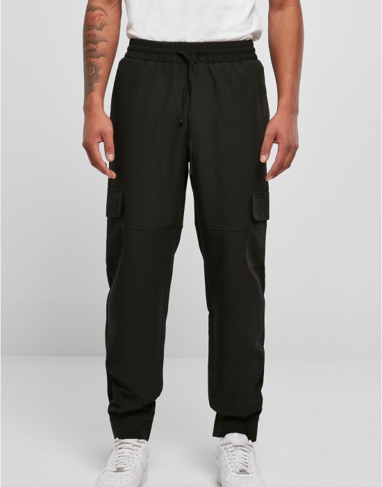 Мъжки карго панталон в черен цвят Urban Classics Military Pants Мъжки карго панталон в черен цвят Urban Classics Military Pants