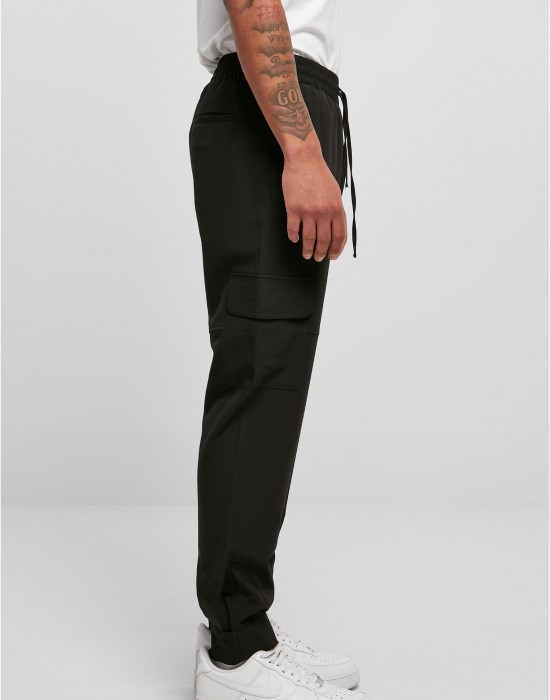 Мъжки карго панталон в черен цвят Urban Classics Military Pants Мъжки карго панталон в черен цвят Urban Classics Military Pants
