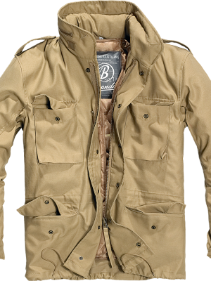 Мъжко премиум яке в цвят камел Brandit M65 