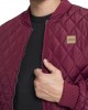 Мъжко пролетно-есенно яке Urban Classics в цвят бордо