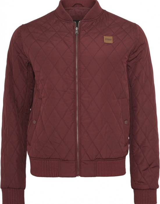 Мъжко пролетно-есенно яке Urban Classics в цвят бордо