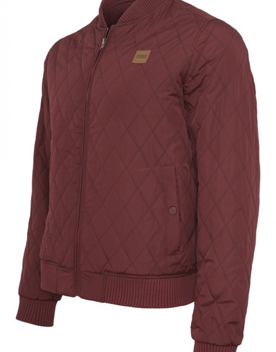 Мъжко пролетно-есенно яке Urban Classics в цвят бордо