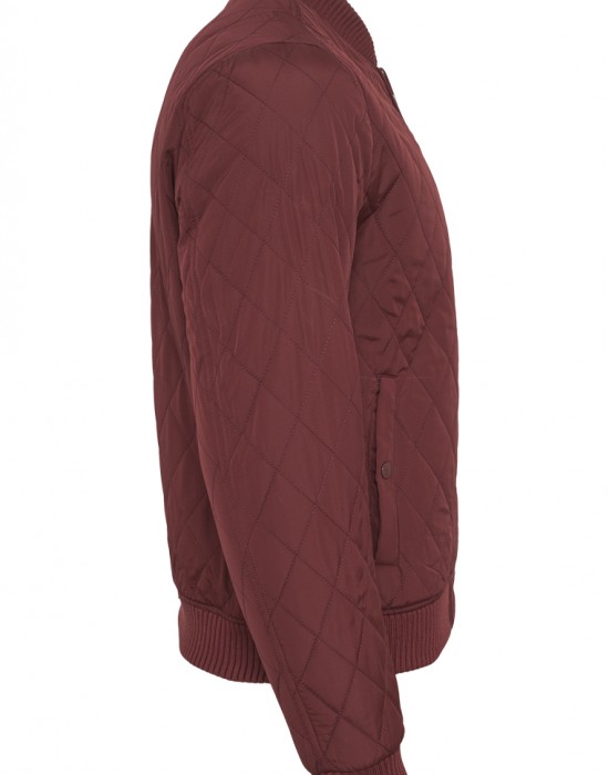 Мъжко пролетно-есенно яке Urban Classics в цвят бордо