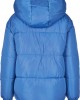 Дамско яке в синьо Urban Classics Ladies Oversized Hooded Puffer 