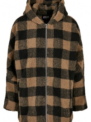 Дамско яке в бежово каре Urban Classics