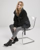 Дамско яке в черно от Urban Classics Ladies Sherpa Mix Puffer 