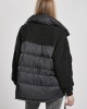Дамско яке в черно от Urban Classics Ladies Sherpa Mix Puffer 