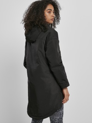Дамско яке в черно от Urban Classics Long Oversized Pull Over
