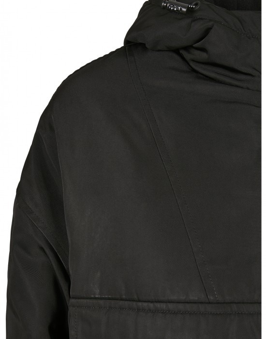 Дамско яке в черно от Urban Classics Long Oversized Pull Over