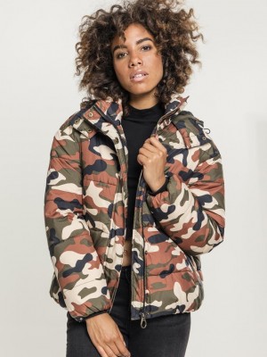 Дамско камуфлажно яке Urban Classics rustycamo