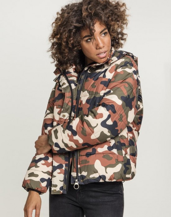 Дамско камуфлажно яке Urban Classics rustycamo