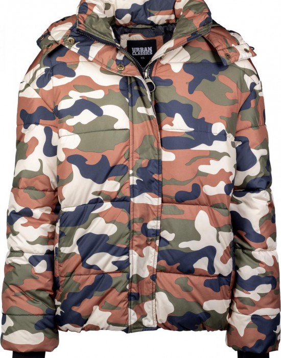 Дамско камуфлажно яке Urban Classics rustycamo