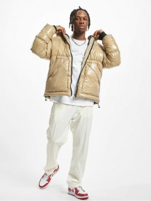 Зимно широко яке в черен цвят UNISEX DEF Jacket Shiny