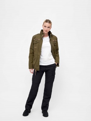 Премиум дамско яке в цвят маслина Brandit women M65 Giant