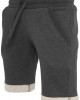 Мъжки къси панталони Urban Classics charcoal Мъжки къси панталони Urban Classics charcoal