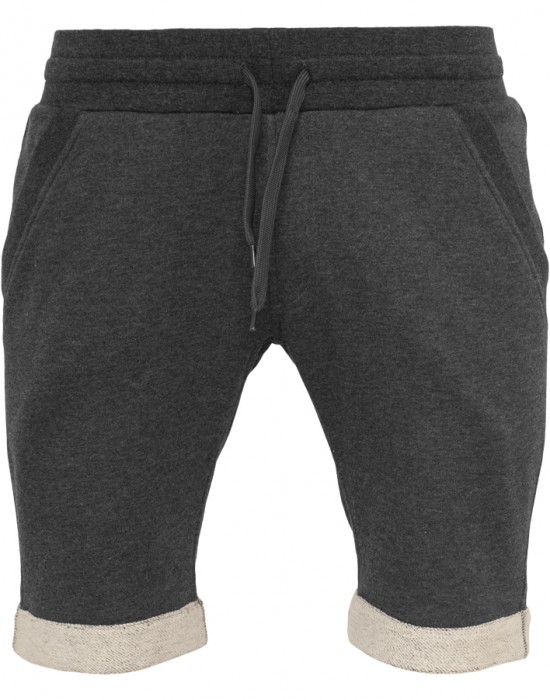Мъжки къси панталони Urban Classics charcoal Мъжки къси панталони Urban Classics charcoal