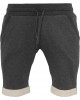 Мъжки къси панталони Urban Classics charcoal Мъжки къси панталони Urban Classics charcoal